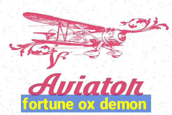 fortune ox demon